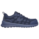 Skechers Women's 77289 Bulkin Ayak Navy Safety Toe Metal Free Work Shoes ThatShoeStore