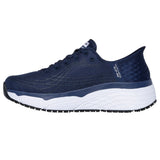 Skechers Women's 108172 Slip-ins Max Cushioning Elite Eltra Navy Work Shoes ThatShoeStore