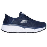 Skechers Women's 108172 Slip-ins Max Cushioning Elite Eltra Navy Work Shoes ThatShoeStore