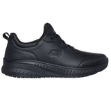 Skechers Women's 108181 Squad Chaos Rodey Black Work Shoes (WIDE) ThatShoeStore
