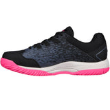 Skechers Women's 172070 Viper Court Black Pink Pickleball Shoes ThatShoeStore