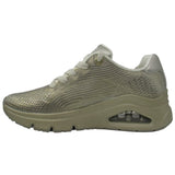 Skechers Women's 177774 UNO Icon Champagne Air-Cooled Memory Foam Skech-Air Casual Shoes ThatShoeStore