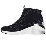 Skechers Women's 177737 Mark Nason A Wedge Lulee Black Casual Shoes ThatShoeStore