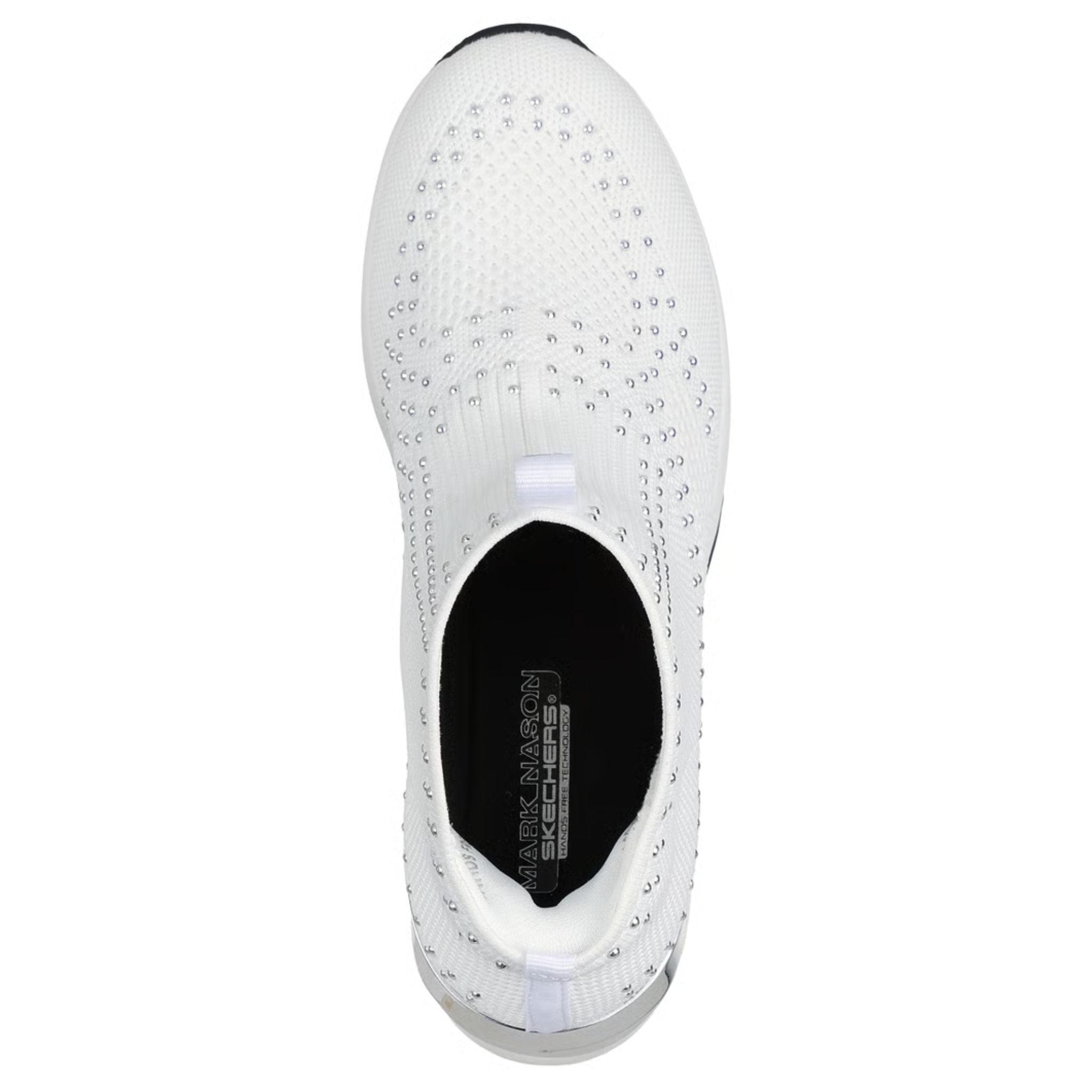Skechers Women's 177737 Mark Nason A Wedge Lulee White Casual