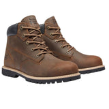 Timberland PRO Men's TB1A1WG22141 Gritstone 6IN EH Brown Full Grain Leather Medium Soft Toe Work Boots ThatShoeStore