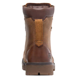 Timberland PRO Men’s TB0A6797EM41 8IN Whitman Medium Brown Full-Grain Waterproof Safety Toe Metal Free Work Boots ThatShoeStore