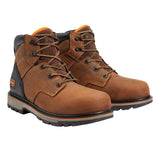 Timberland PRO Men's TB0A29HT 6IN Ballast Mocha Brown Composite Safety Toe Work Boots ThatShoeStore