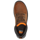 Timberland PRO Men's TB0A29HT 6IN Ballast Mocha Brown Composite Safety Toe Work Boots ThatShoeStore