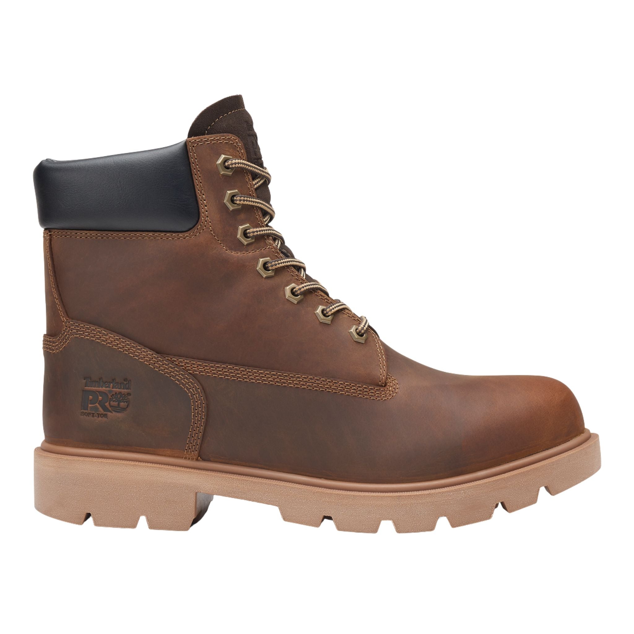 FOOTWORKS TYROL b-shop 26.0 ダークブラウンスエード Timberland PRO Men's TB0A63EQ 6IN Sawhorse Brown Full Grain Soft