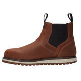 Timberland PRO Men’s TB0A66BUEM41 Irvine Chelsea Medium Brown Full Grain Soft Toe Work Boots ThatShoeStore