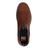 Timberland PRO Men’s TB0A66BUEM41 Irvine Chelsea Medium Brown Full Grain Soft Toe Work Boots ThatShoeStore