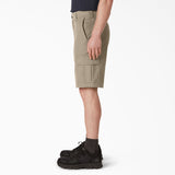 Dickies Mens WR576 Cooling Active Waist Cooling Temp IQ Multi-use Pocket Cargo Work Shorts 11" ThatShoeStore