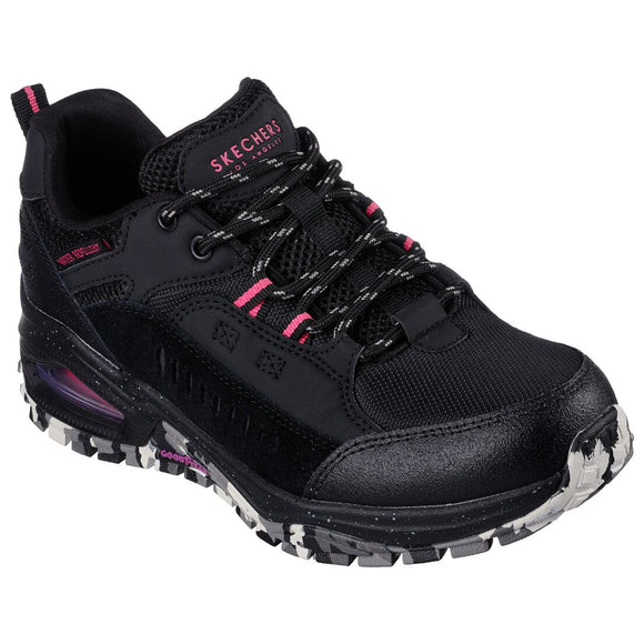 Skechers Women's 177170 Uno Trail Cool Trek Black Trail Shoes