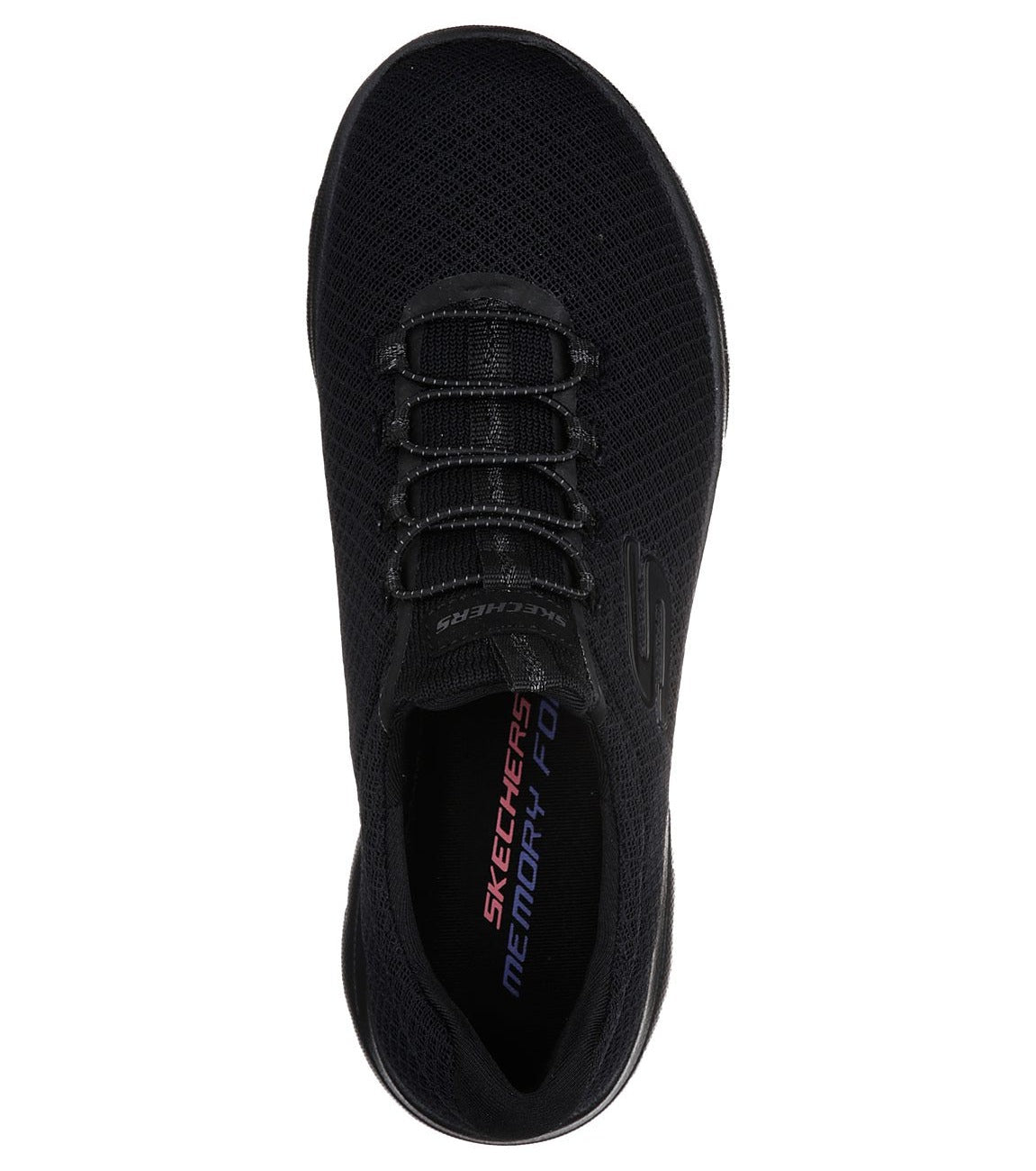 Skechers Women s 12980 Summits Memory Foam Black Athletic Shoes