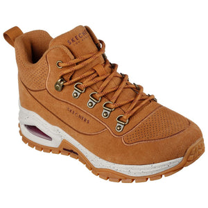 Skechers Women's 177185 Uno Trail Outdoor Stroll Wheat Casual Hiking Boots