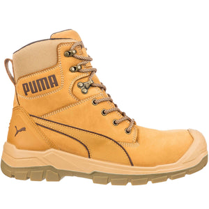 Puma Women's 630565 Conquest 7" Zip EH WP Wheat Work Boots