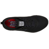Skechers Women's 77210 Ghenter Bronaugh Black Slip Resistant Work Shoes ThatShoeStore