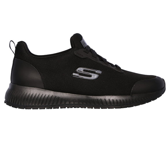 Skechers Women's 77222 Squad SR Slip On Slip Resistant Work Shoes