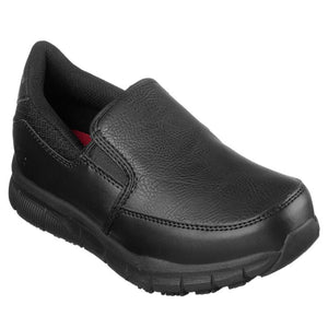 Skechers Women's 77236 Nampa Annod Slip Resistant Slip On Work Shoes