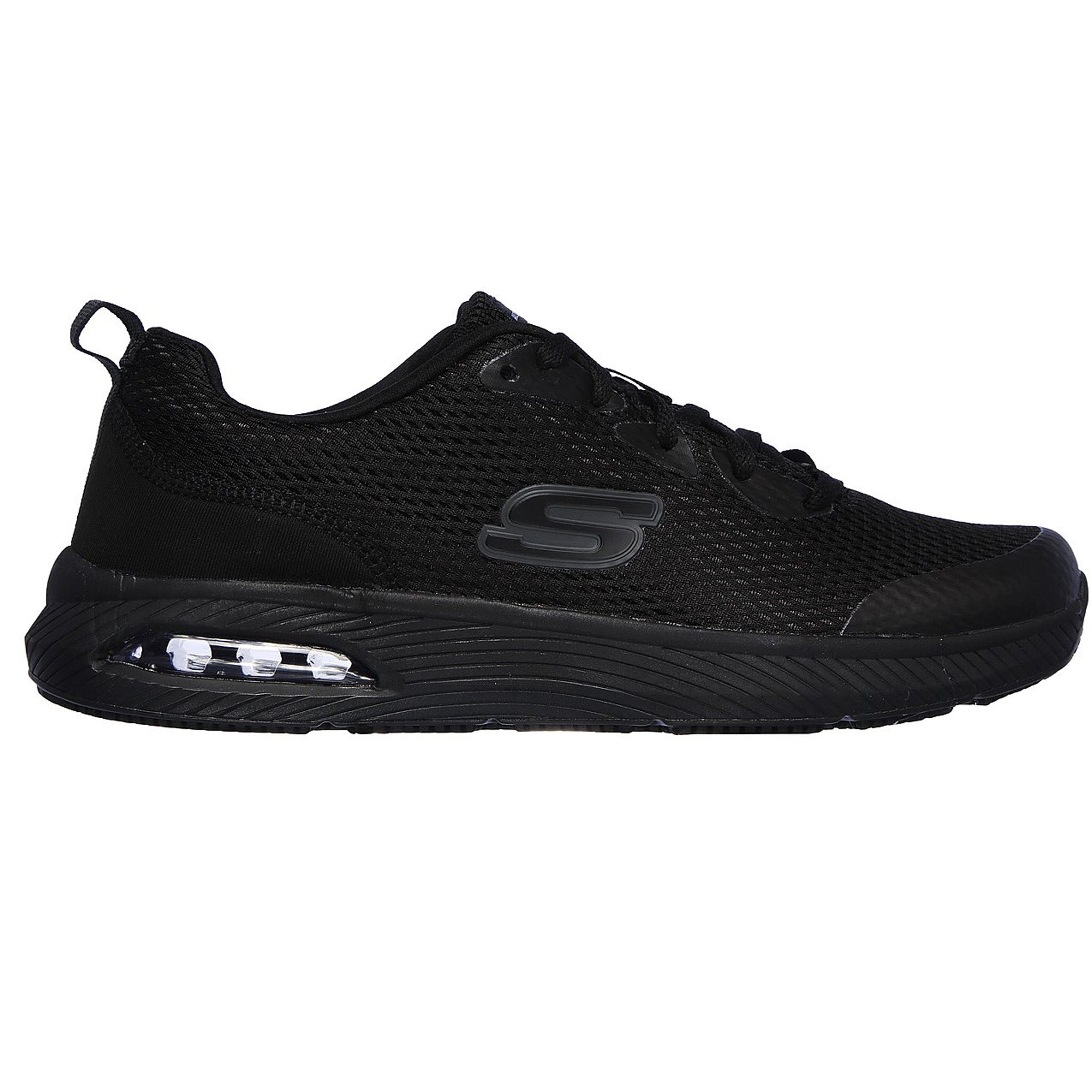 Skechers Men's 77520 Dyna Air SR Memory Foam Slip Resistant Black Work –  That Shoe Store and More