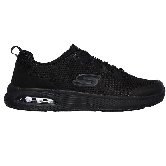 Skechers Men's 77520 Dyna Air SR Memory Foam Slip Resistant Black Work Shoes