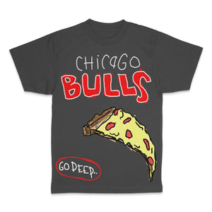 After School Special Men's NBA Chicago Bulls Black T-Shirt