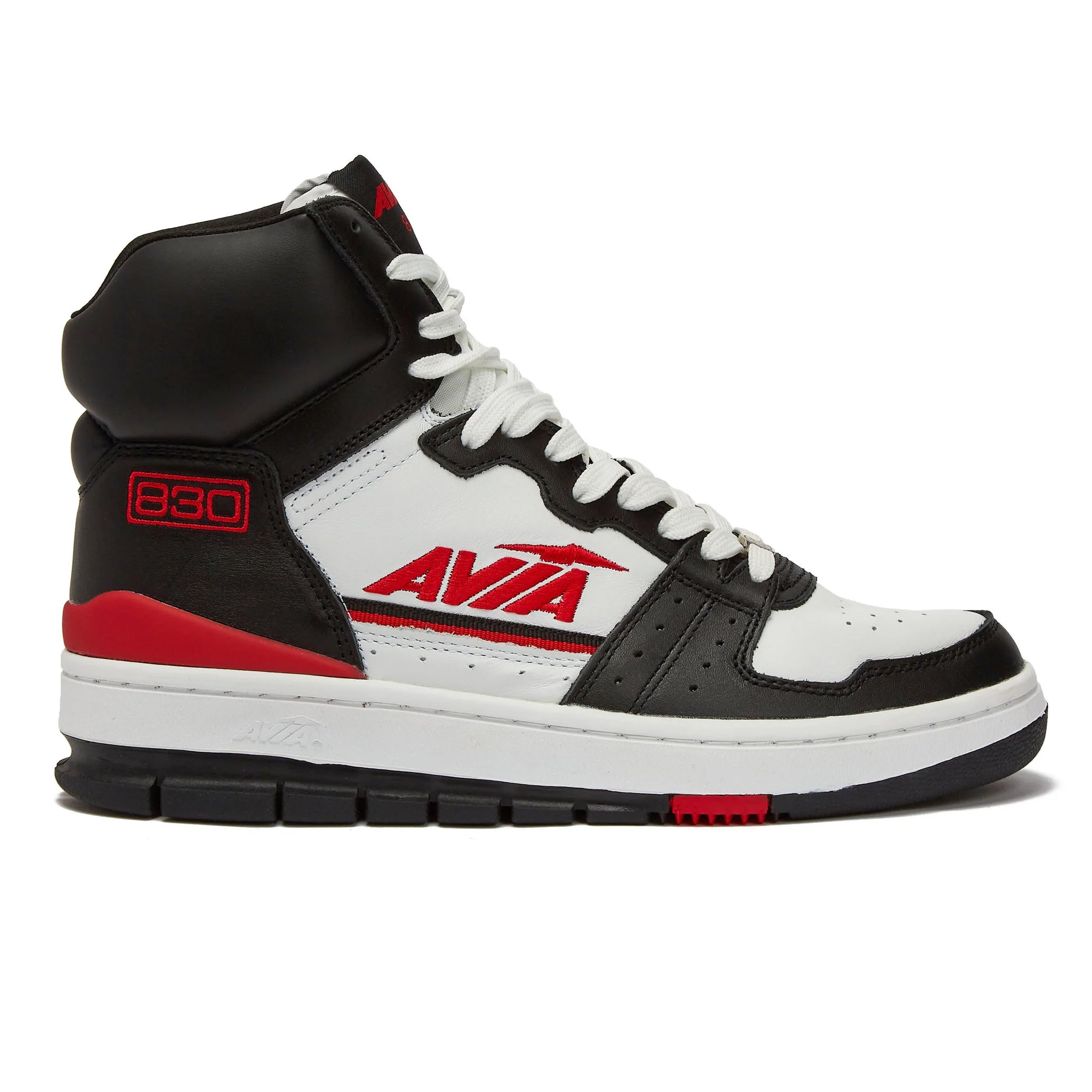 Madison Verhuizer Beneden afronden Avia Men's Avi-Retro 830 Black/Red/White Basketball Sneakers – That Shoe  Store and More