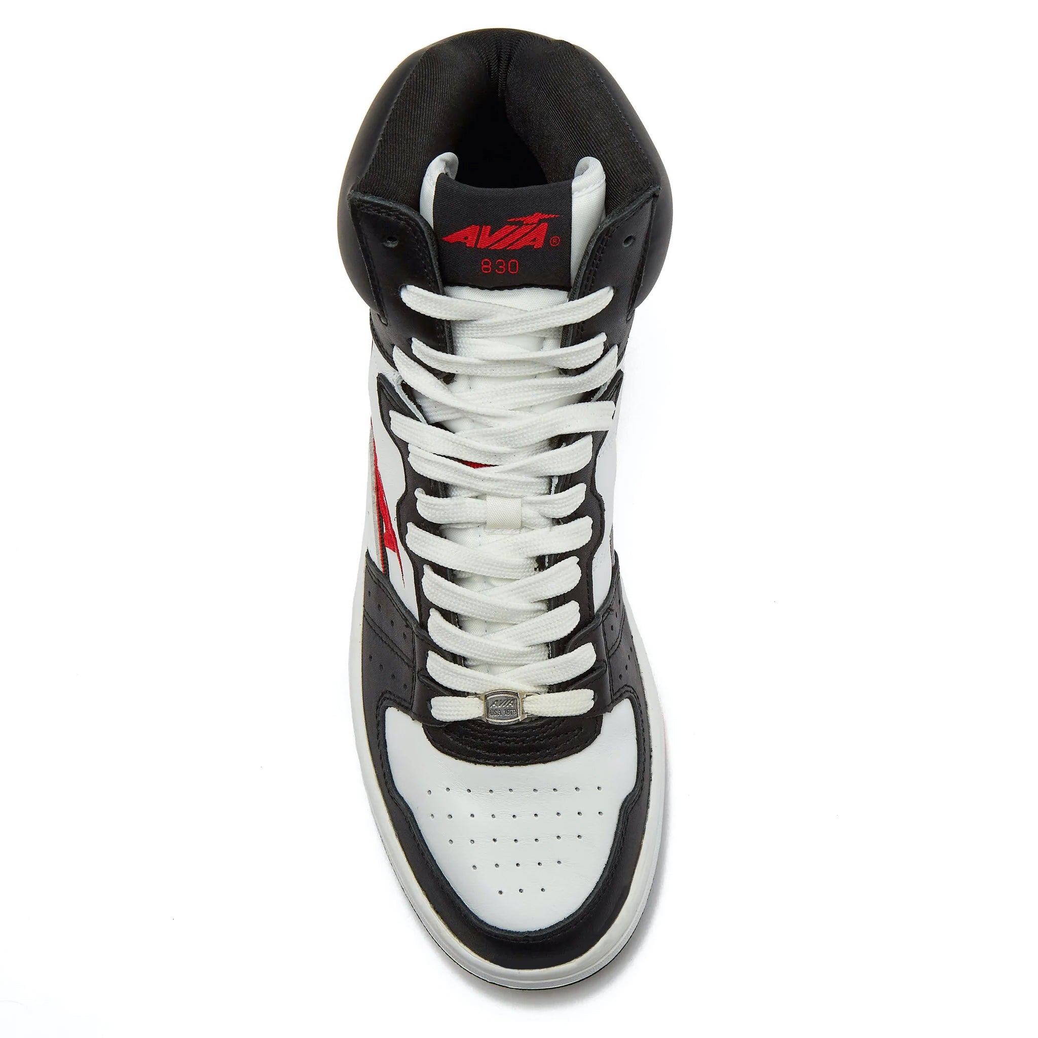 Avia Men's Avi-Retro 830 Black/Red/White Basketball Sneakers