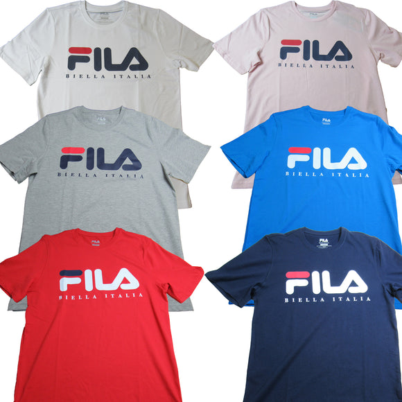 Fila Men s Biella italia T Shirt Blue Size Small