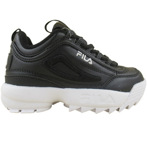 Fila Little Kid/Big Kid Disruptor II Premium 3D Embroidery Sneakers