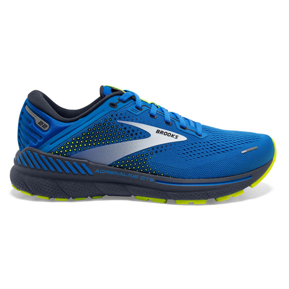 Brooks Men's Adrenaline GTS 22 Blue/India Ink/Nightlife Road Running Shoes