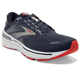 Brooks Men's Adrenaline GTS 22 Peacoat/India Ink/Grenadine Road Running Shoes ThatShoeStore