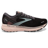 Brooks Women's 120356 026 Ghost 14 Black Pearl Peach Cushion Neutral Running Shoes ThatShoeStore