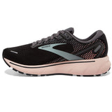 Brooks Women's 120356 026 Ghost 14 Black Pearl Peach Cushion Neutral Running Shoes ThatShoeStore