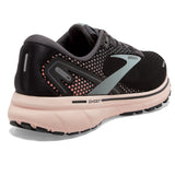 Brooks Women's 120356 026 Ghost 14 Black Pearl Peach Cushion Neutral Running Shoes ThatShoeStore