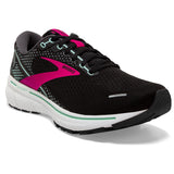Brooks Women's 120356 013 Ghost 14 Black Pink Yucca Cushion Neutral Running Shoes ThatShoeStore