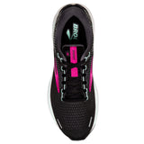 Brooks Women's 120356 013 Ghost 14 Black Pink Yucca Cushion Neutral Running Shoes ThatShoeStore