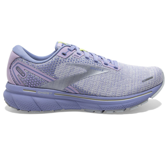 Brooks Women's 120356 566 Ghost 14 Lilac Purple Lime Cushion Neutral Running Shoes