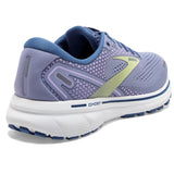 Brooks Women's 120356 544 Ghost 14 Purple Impression Dutch Lime Cushion Neutral Running Shoes ThatShoeStore