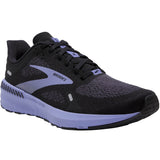 Brooks Women's 120374 060 Launch GTS 9 Black Ebony Purple Speed Support Running Shoes ThatShoeStore