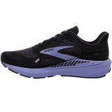 Brooks Women's 120374 060 Launch GTS 9 Black Ebony Purple Speed Support Running Shoes ThatShoeStore