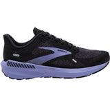 Brooks Women's 120374 060 Launch GTS 9 Black Ebony Purple Speed Support Running Shoes ThatShoeStore