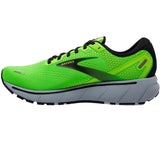 Brooks Men's 110369 310 Ghost 14 Green Gecko Blue Black Cushion Neutral Running Shoes ThatShoeStore