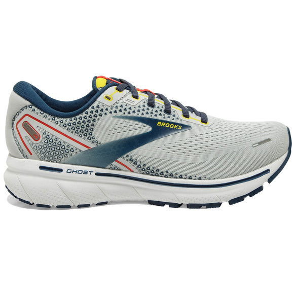 Brooks Men's 110369 029 Ghost 14 Grey Titan Maize Cushion Neutral Running Shoes