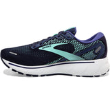 Brooks Women's 120356 446 Ghost 14 Peacoat Yucca Navy Cushion Neutral Running Shoes ThatShoeStore