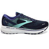 Brooks Women's 120356 446 Ghost 14 Peacoat Yucca Navy Cushion Neutral Running Shoes ThatShoeStore