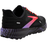 Brooks Women's 120373 026 Launch 9 Black Coral Purple Speed Neutral Running Shoes ThatShoeStore