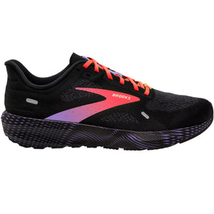 Brooks Women's 120373 026 Launch 9 Black Coral Purple Speed Neutral Running Shoes