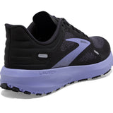 Brooks Women's 120373 060 Launch 9 Black Ebony Purple Speed Neutral Running Shoes ThatShoeStore