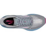 Brooks Women's 120373 016 Launch 9 Grey Blue Pink Speed Neutral Running Shoes ThatShoeStore